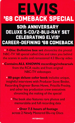 '68 Comeback Special - 50th Anniversary Edition - USA 2018 - Sony Legacy 19075884022 - Elvis Presley CD