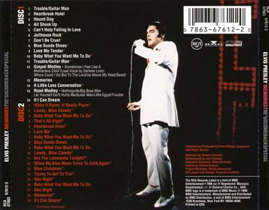 Elvis Presley 2 CD - Memories - The '68 Comeback Special - BMG 07863 67612 2 - USA 1998