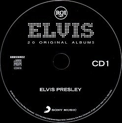 20 Original Albums - Belgium - Sony Music 88985308932- Elvis Presley CD