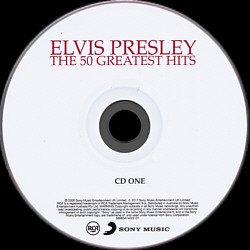 The 50 Greatest Hits - Sony Music 88985474022 - Australia 2017 - Elvis 