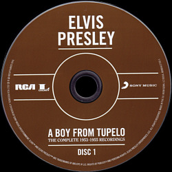 A Boy From Tupelo: The Complete 1953-1955 Recordings - Sony Legacy 88985417732 - EU 2017 - Elvis Presley CD