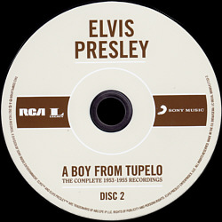 A Boy From Tupelo: The Complete 1953-1955 Recordings - Sony Legacy 88985417732 - EU 2017 - Elvis Presley CD
