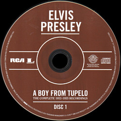 A Boy From Tupelo: The Complete 1953-1955 Recordings - Sony Legacy 88985417732 - USA 2017 - Elvis Presley CD