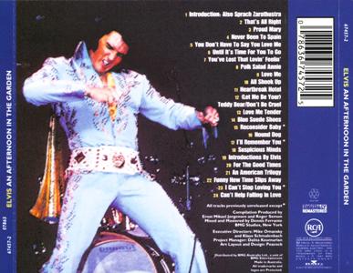 An Afternoon In the Garden - BMG 07863 67457 2 Australia 1997 - Elvis Presley CD
