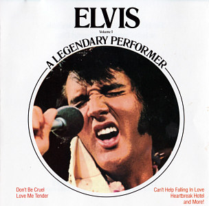 A Legendary Performer, Volume 1 - USA 1996 - CAD1-2705 - Elvis Presley CD