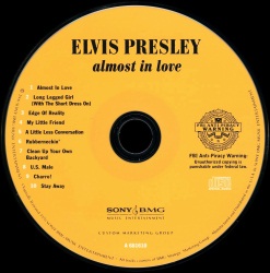 Almost In Love - Sony/BMG A 681610 - USA 2007