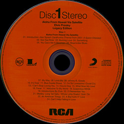 Aloha From Hawaii via Satellite - Legacy Edition - Australia 2013 - Sony Music 88765433892