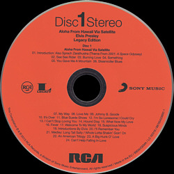 Aloha From Hawaii via Satellite - Legacy Edition - Elvis Presley CD Aloha From Hawaii via Satellite - Legacy Edition - EU 2020- Sony Music 88765433892
