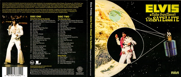 Aloha From Hawaii via Satellite - Legacy Edition - USA 2013 - Sony Music 88765433892
