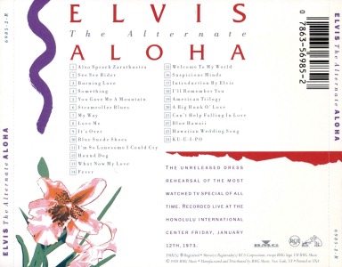 The Alternate Aloha - BMG 6985-2-R - USA 1988