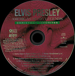 American Music Legends - Christmas Favorites - Cracker Barrel - BMG DRC 13623 - USA 2004