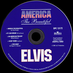 America The Beautiful - BMG DPC 13172 - USA 2002 - Elvis Presley CD