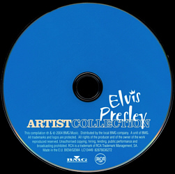 Artist Collection Elvis Presley - France 2004 - BMG 82876636272