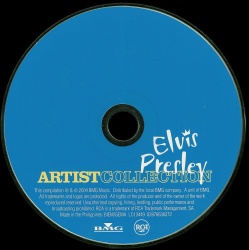 Artist Collection Elvis Presley - Philippines 2004 - BMG 82876636272