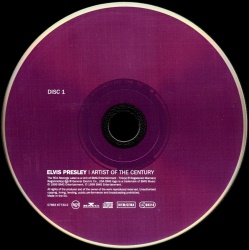 Disc 1 - Artist Of The Century - UK(EU) 1999 - BMG 07863 67732 2