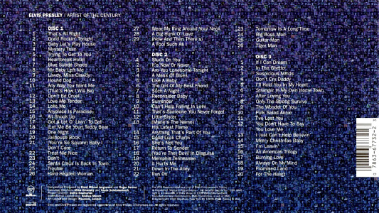 Artist Of The Century - BMG 07863 67732 2 - USA 1999
