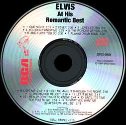 At His Romantic Best - DPC1-0984 - USA 1991
