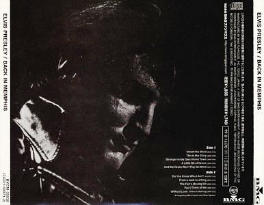 Back In Memphis - Japan 1999 - BVCM-35030 - Elvis Presley CD
