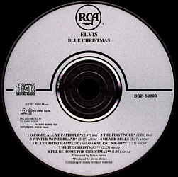 Blue Christmas - Canada 1995 - BMG 07863-59800-2