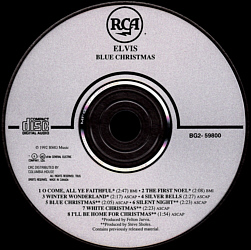 Blue Christmas - Canada 1995 - BMG 07863-59800-2
