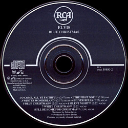 Blue Christmas - BMG 07863-59800-2 - USA 1993 - Elvis Presley CD