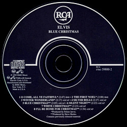 Blue Christmas - BMG 07863-59800-2 - USA 1996 - Elvis Presley CD