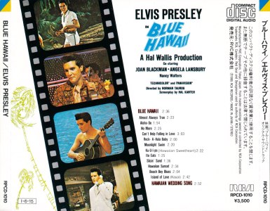Blue Hawaii - RCA RPCD 1010 - Japan 1987