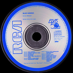 Blue Hawaii - Japan / Hongkong 1985 - RCA RPCD 1010 - Elvis Presley CD