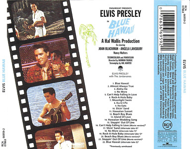 Blue Hawaii - Australia 2005 - Sony-BMG 07863 66959-2 - Elvis Presley CD