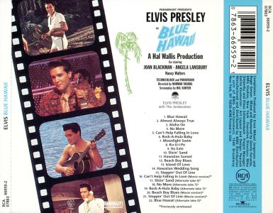 Blue Hawaii - remastered and bonus - BMG 07863 66959 2 - USA 1997