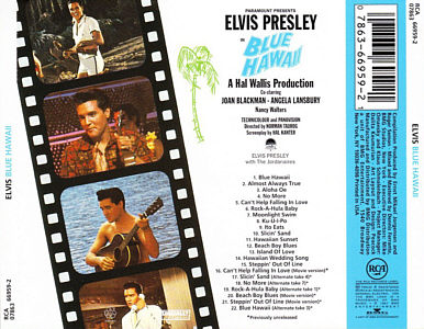 Blue Hawaii - USA 2010- Sony 07863 66959 2 - Elvis Presley CD