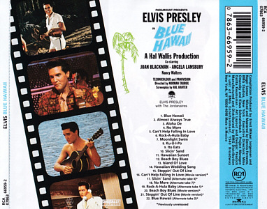 Blue Hawaii - USA 2010- Sony 07863 66959 2 - Elvis Presley CD Blue Hawaii - USA 2018- Sony Music 07863 66959 2 - Elvis Presley CD