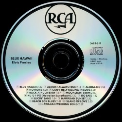 Blue Hawaii - BMG 3683-2R - USA 1988