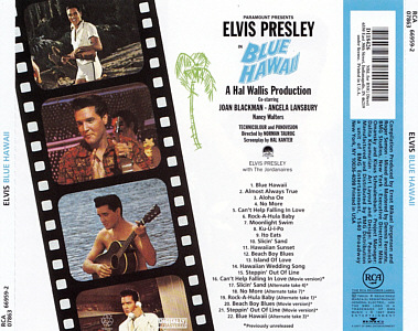 Blue Hawaii - USA 1997 - BMG Direct 07863 66959-2 / D118426 - Elvis Presley CD
