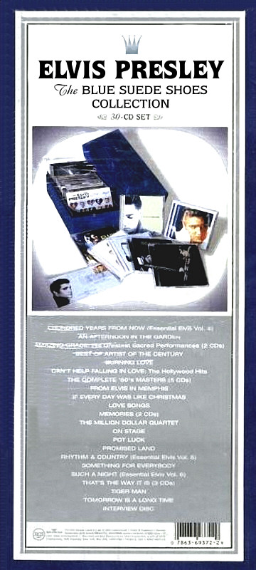 Blue Suede Shoes Collection - USA 2001 - BMG 07863 68026-2 - Elvis Presley CD Blue Suede Shoes Collection - USA 2001 - BMG 07863 68026-2 - Elvis Presley CD