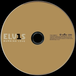 ELV1S - Burning Love (3 tracks) - EU 2002 - BMG 74321 96824 2