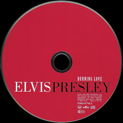 Burning Love - EU 2010 - Sony Music 07863 67742-2 - Elvis Presley CD