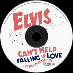 Can't Help Falling In Love - The Hollywood Hits - Taiwan 2003 - BMG 07863 65138-2 - Elvis Presley CD