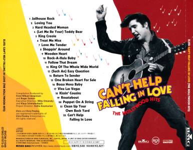 Can't Help Falling In Love - The Hollywood Hits - BMG BVCM-31049 - Japan 2000 - Elvis Presley CD
