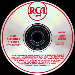 Christmas Classics - Canada 1996 - BG2 9801 - Elvis Presley CD