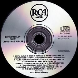 Elvis' Christmas Album - Canada 1998 - PCD1-5486 - Elvis Presley CD