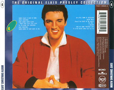 Elvis' Christmas Album - EU 1999 - BMG 74321 90605 2 - Elvis Presley CD