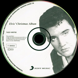Elvis' Christmas Album - Germyny/EU 20013 - Sony Music 74321 695762