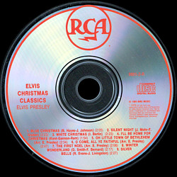 Christmas Classics - Canada 1993 - 9801-2-R - Elvis Presley CD