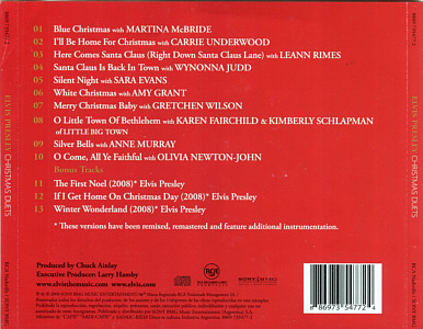 Christmas Duets - Sony/BMG 88697 35477 2 - Argentina 2008