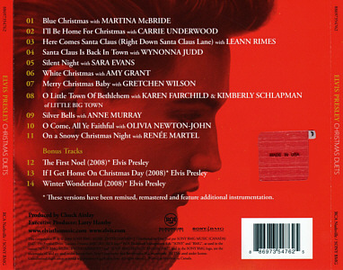Christmas Duets - Canada 2011 - Sony Music 88697354762 - Elvis Presley CD