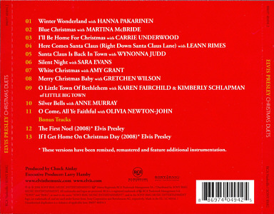 Christmas Duets - Sony/BMG 8869740494 2 - Finland 2008