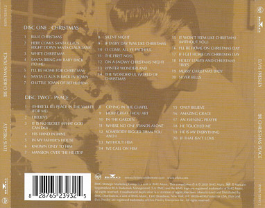 Christmas Peace - Taiwan 2003 - BMG 82876 52393 2 - Elvis Presley CD