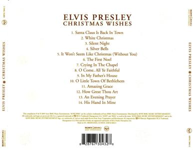 Christmas Wishes - EU 2005 - Sony/BMG 82876 73043 2