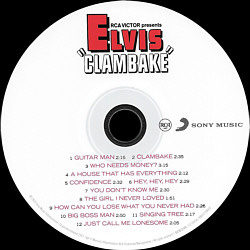 Clambake - Malaysia 2010 - Sony 88697728922 - Elvis Presley CD